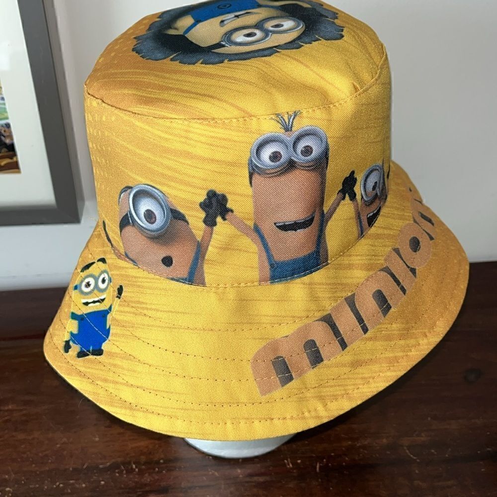 NEW The minions mayhem maker bucket style fishing sport urban tennis cap hat
